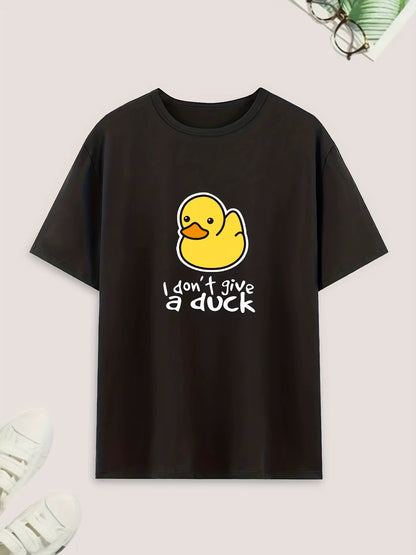 Duck Print Sleepwear | Men's Pajama | Polyester | T-Shirt & Shorts | Summer | Steven & Levon