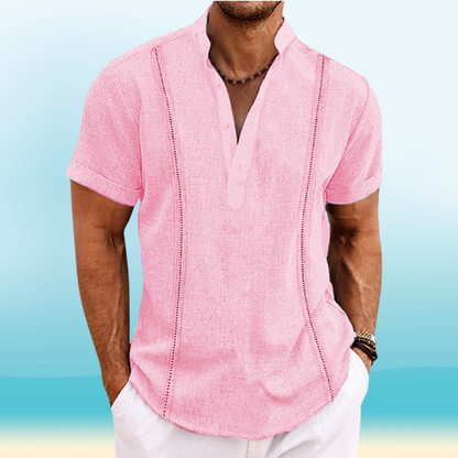 Donat Embroidered Short-Sleeve Men's T-Shirt | Casual Top 1