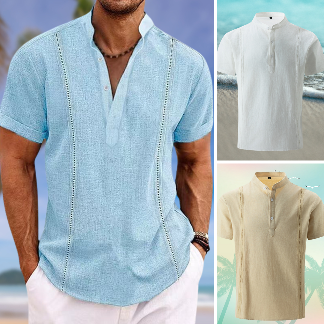 Donat Embroidered Short-Sleeve Men's T-Shirt | Casual Top 4