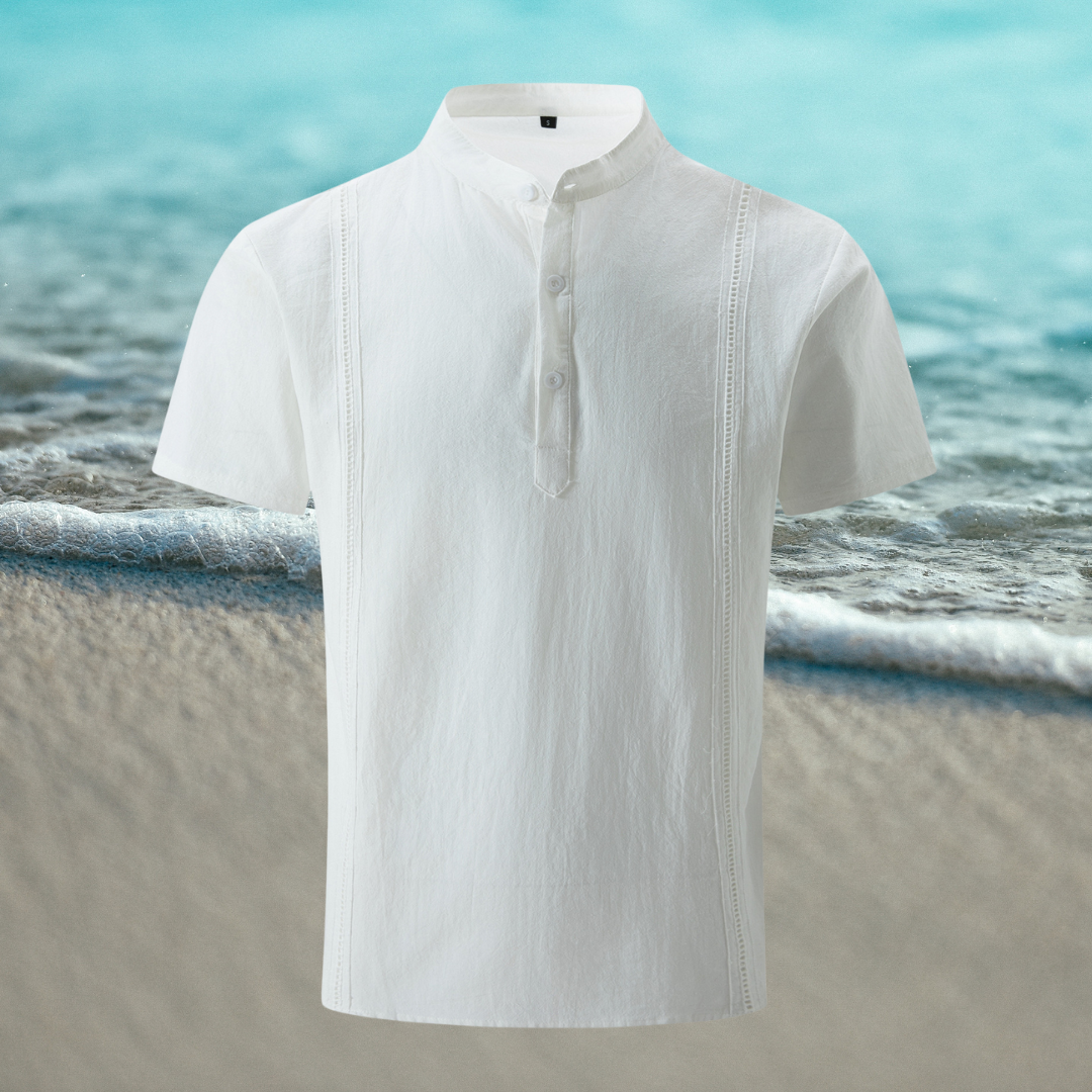 Donat Embroidered Short-Sleeve Men's T-Shirt | Casual Top 7