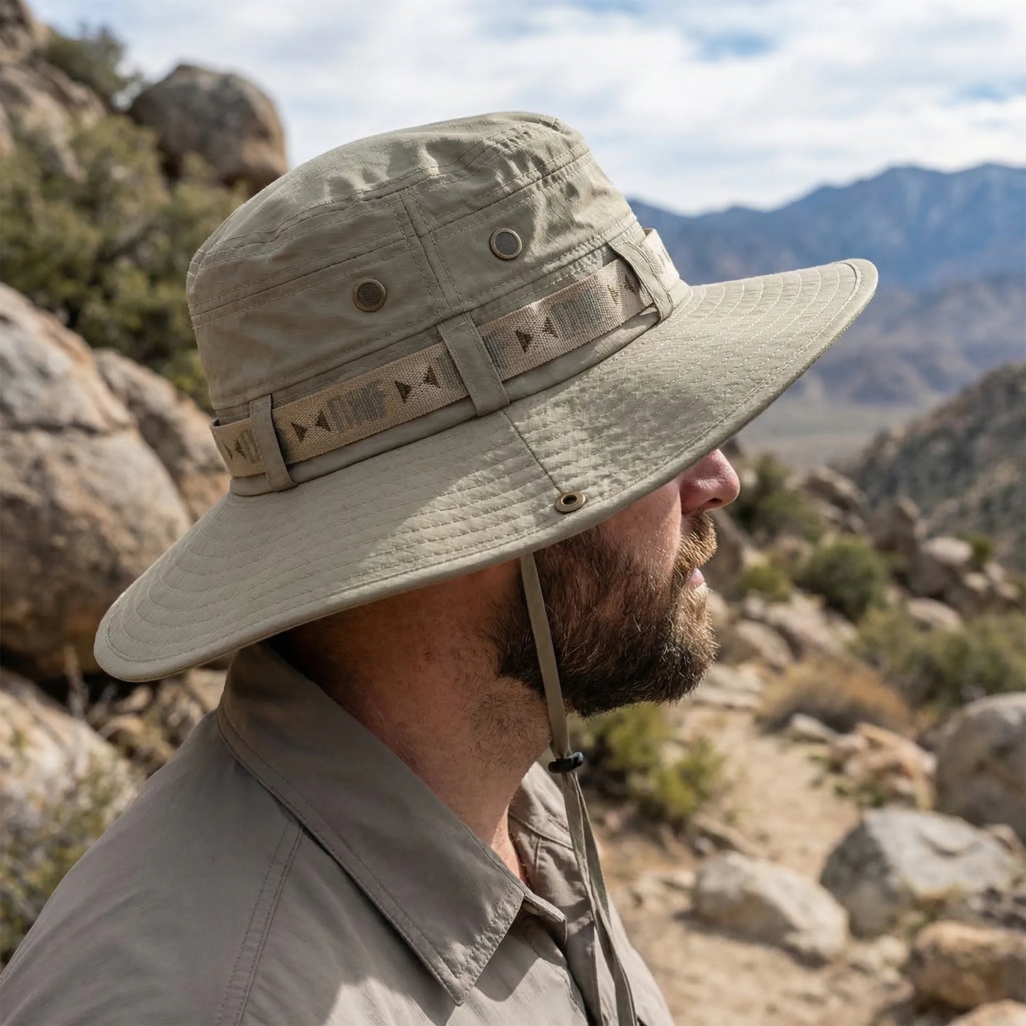 Driftwide - Wide Brim Outdoor Adventure Hat  Sun Protection Outdoors