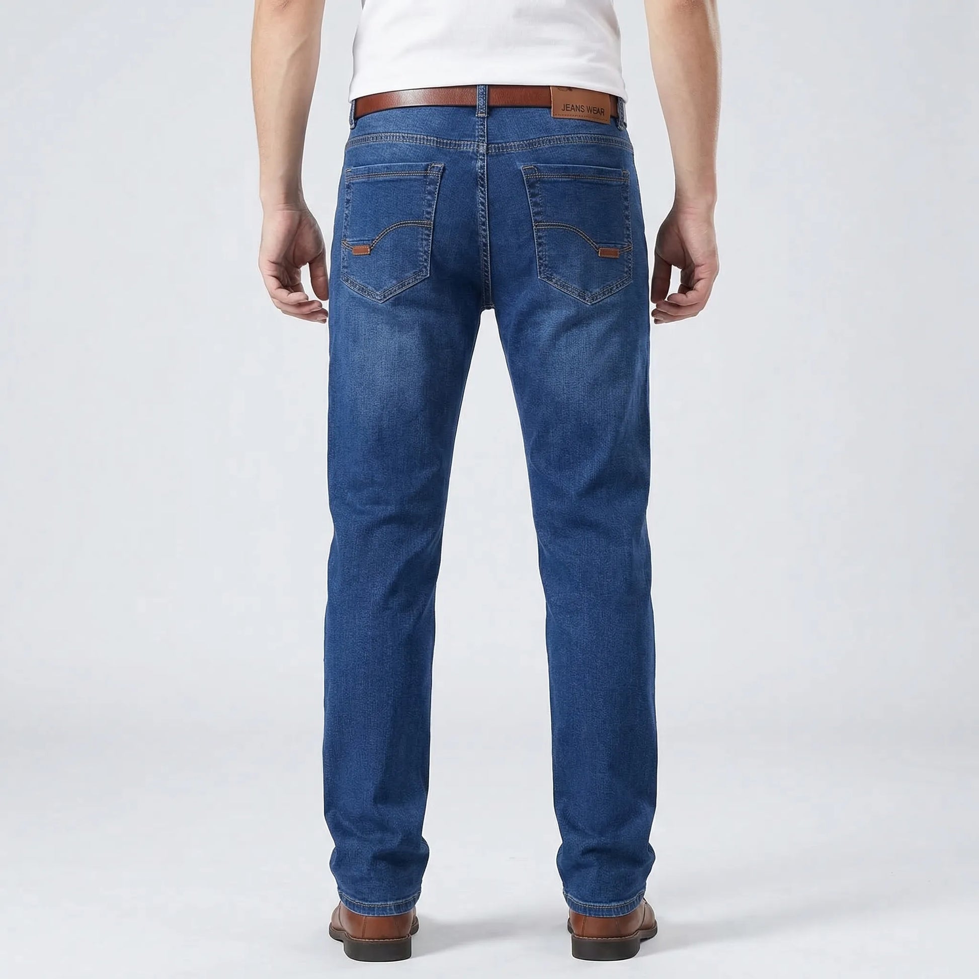 Dunmoor - Straight Leg Stretch Jeans For Men  Smart Casual Dressing