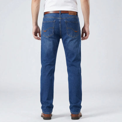 Dunmoor - Straight Leg Stretch Jeans For Men  Smart Casual Dressing