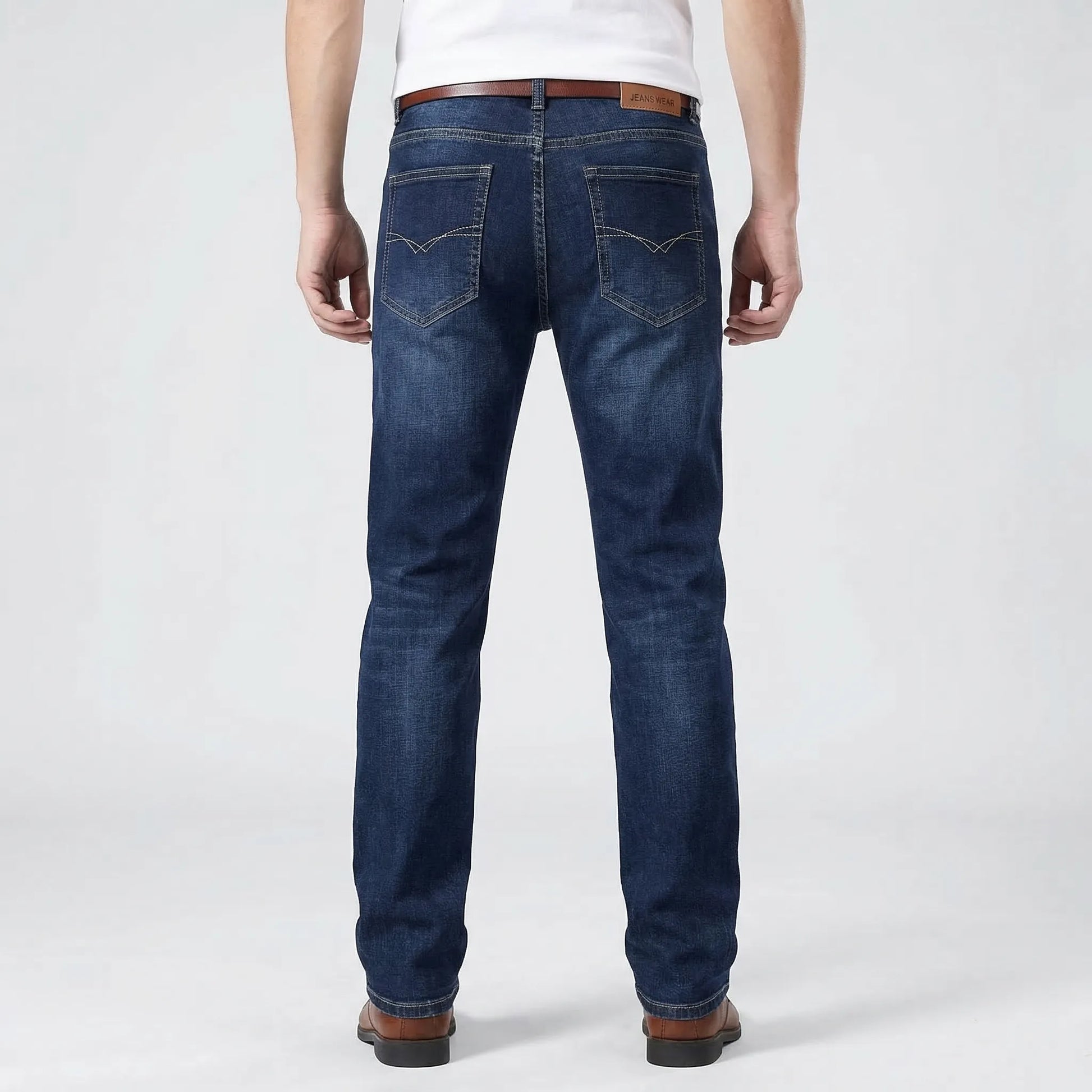 Dunmoor - Straight Leg Stretch Jeans For Men  Smart Casual Dressing