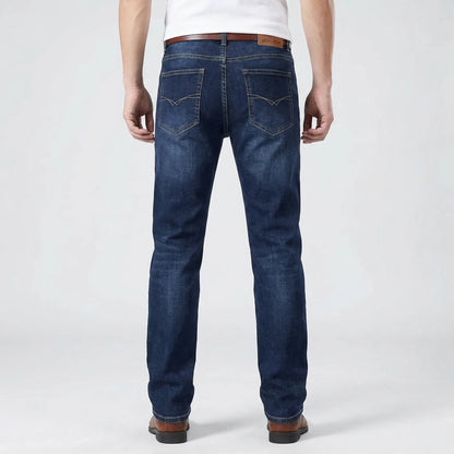 Dunmoor - Straight Leg Stretch Jeans For Men  Smart Casual Dressing