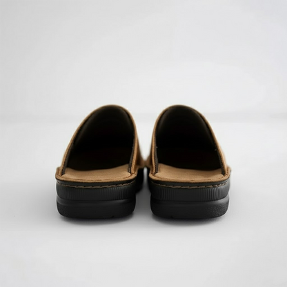 Men's Leather Slip On Clogs | Men | Comfort Casual Shoes | Supportive Everyday Footwear | Steven & Levon