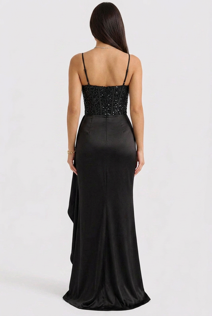 Women's Sequin Corset Evening Dress | Sparkle Party Gown | Steven & Levon