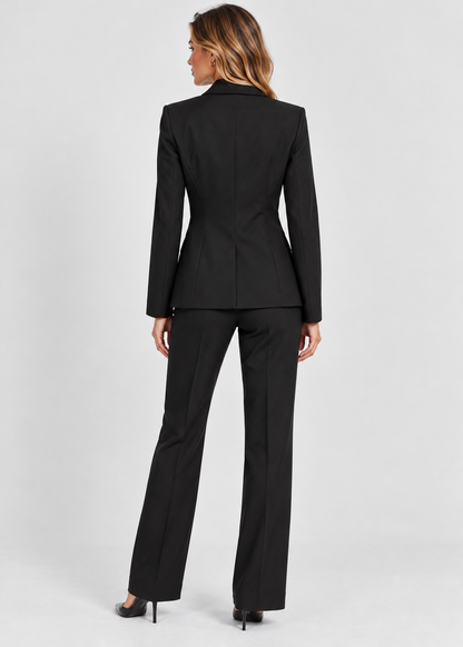Women's Tailored Blazer & Trouser Set | Smart Casual Two-Piece Outfit | Steven & Levon