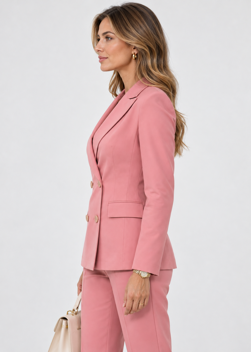 Women's Tailored Blazer & Trouser Set | Smart Casual Two-Piece Outfit | Steven & Levon