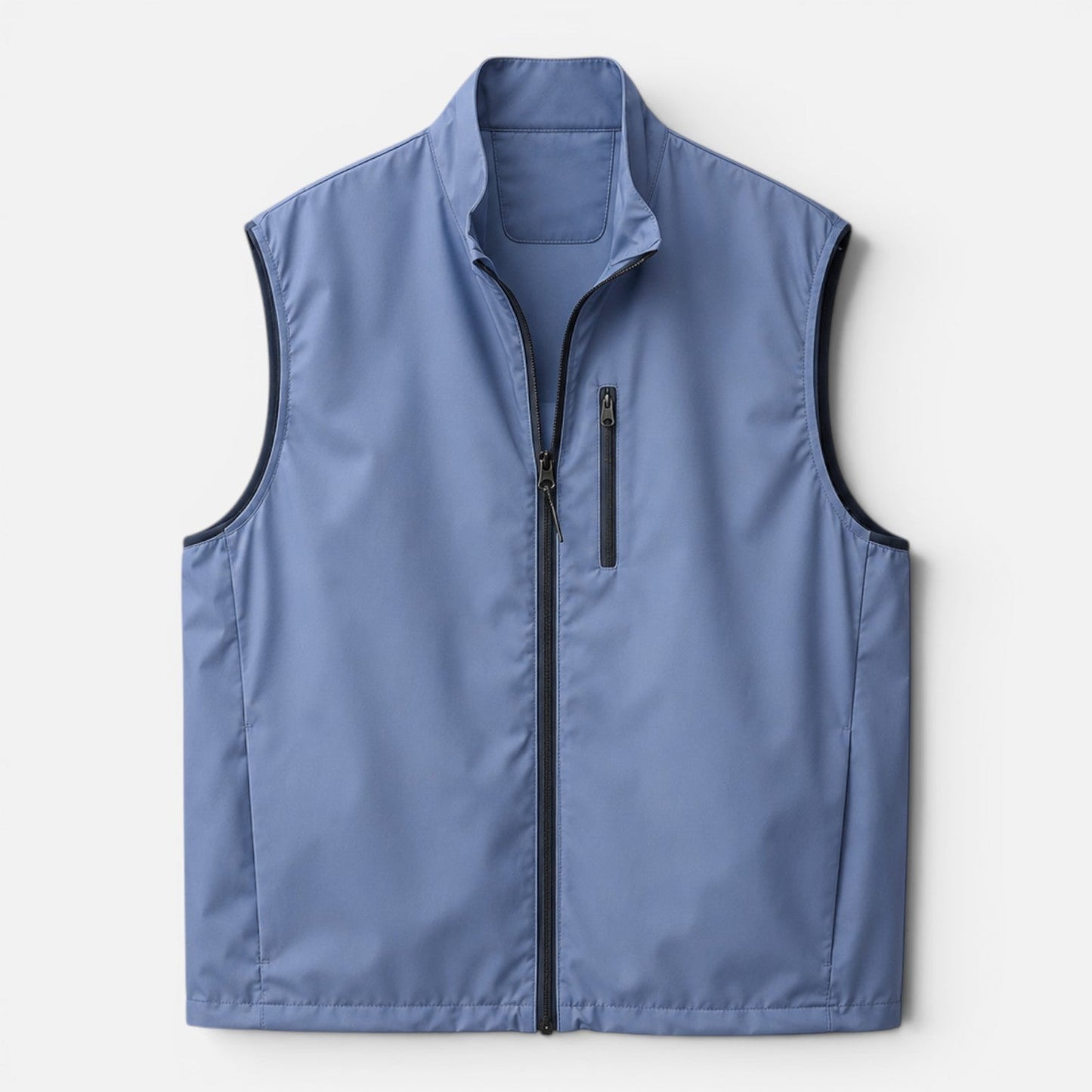 Men's Softshell Gilet Vest | Lightweight | Windproof | Zip Front | Outdoor Layer | Steven & Levon