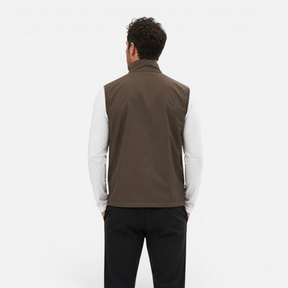 Men's Softshell Gilet Vest | Lightweight | Windproof | Zip Front | Outdoor Layer | Steven & Levon