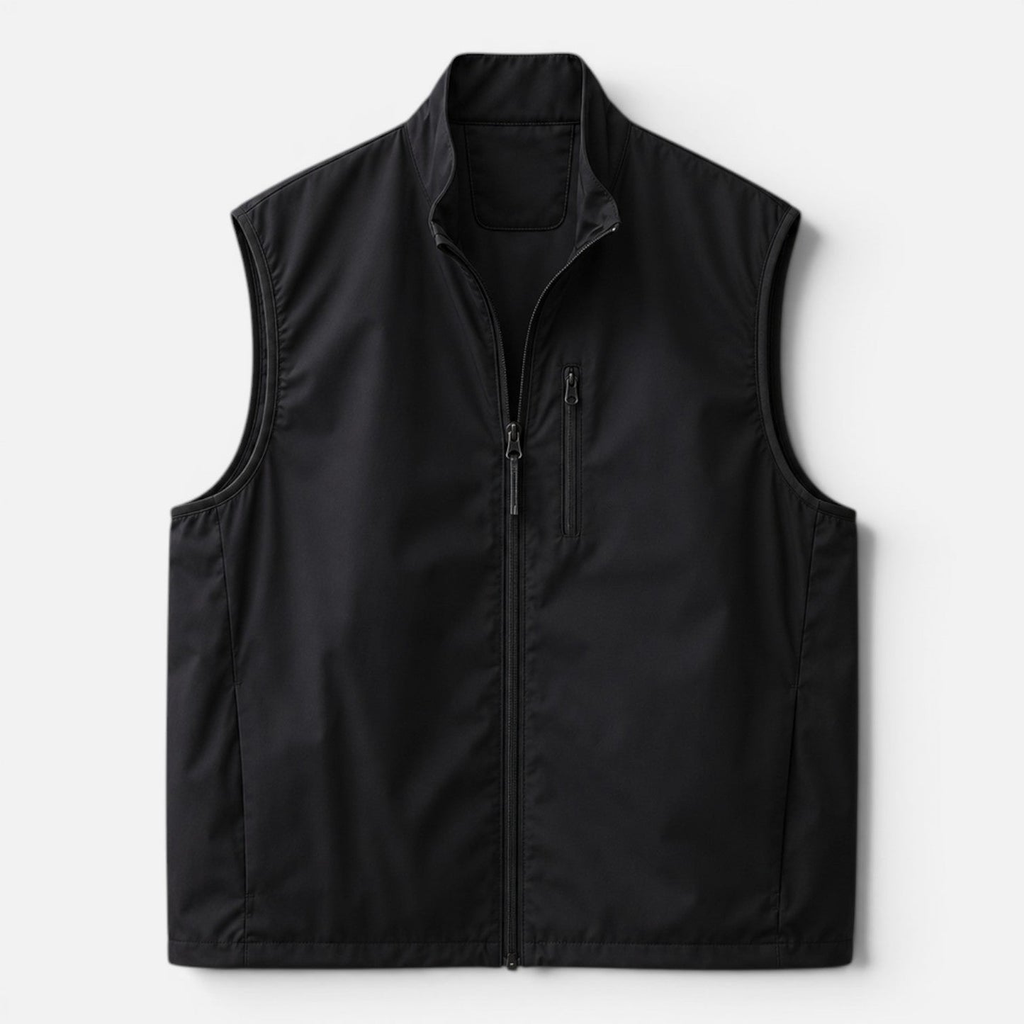 Men's Softshell Gilet Vest | Lightweight | Windproof | Zip Front | Outdoor Layer | Steven & Levon