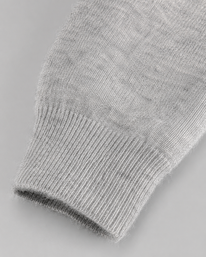 Men's Merino Wool Zip Hoodie | Lightweight Knit | Hooded Sweater | Soft Warm Layer | Steven & Levon