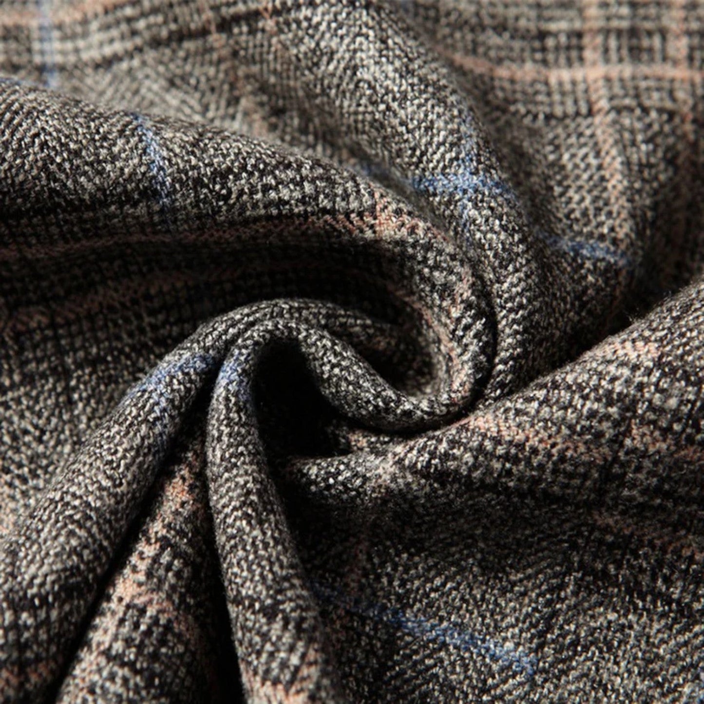 Men's Checked Blazer Jacket | Slim Fit | Single Breasted | Smart Casual | Steven & Levon