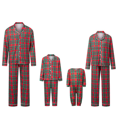 Red Plaid Matching Loungewear | Family Christmas Pajamas Set | Steven & Levon