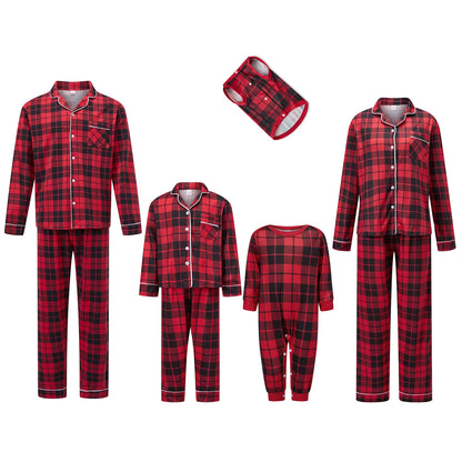 Red Plaid Matching Loungewear | Family Christmas Pajamas Set | Steven & Levon