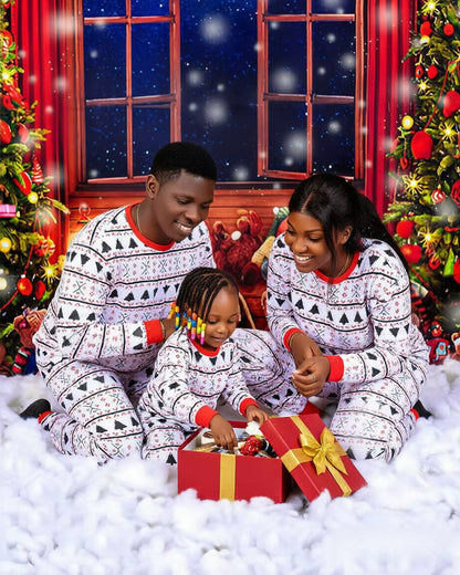 All over Christmas Print Sleepwear | 2-Piece Family Pajamas Set | Steven & Levon