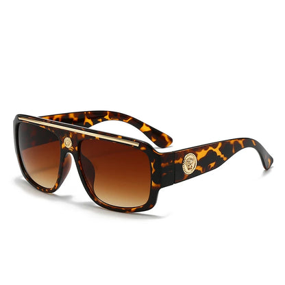 Oversized Square Sunglasses | Unisex | UV400 Designer Eyewear | Luxury Thick Frame | Fashion Travel Shades | Steven & Levon