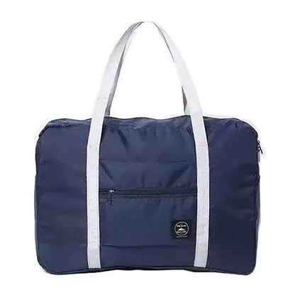 Foldable Travel Duffel Bag | Large Capacity | Lightweight | Waterproof | Deep Blue | Steven & Levon