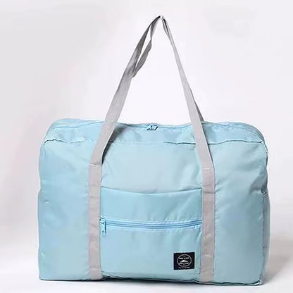 Foldable Travel Duffel Bag | Large Capacity | Lightweight | Waterproof | Deep Blue | Steven & Levon