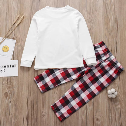 Christmas Pajamas Set | Family Matching | Deer Print | Cotton Blend Sleepwear | Steven & Levon