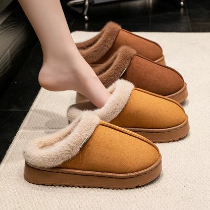 Fluffy Slippers | Unisex | Warm Fluffy Fabric | EVA Sole | Anti-Slip Indoor Shoes | Steven & Levon