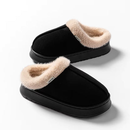 Fluffy Slippers | Unisex | Warm Fluffy Fabric | EVA Sole | Anti-Slip Indoor Shoes | Steven & Levon