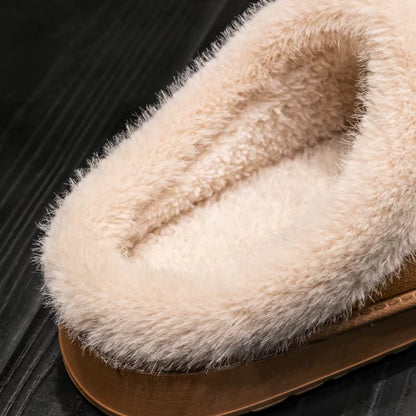 Fluffy Slippers | Unisex | Warm Fluffy Fabric | EVA Sole | Anti-Slip Indoor Shoes | Steven & Levon