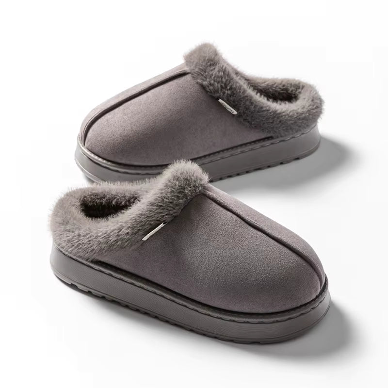 Fluffy Slippers | Unisex | Warm Fluffy Fabric | EVA Sole | Anti-Slip Indoor Shoes | Steven & Levon