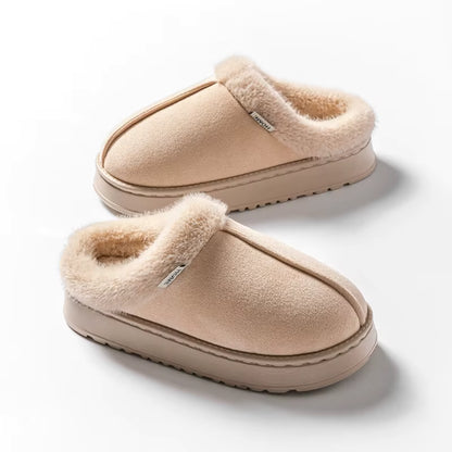 Fluffy Slippers | Unisex | Warm Fluffy Fabric | EVA Sole | Anti-Slip Indoor Shoes | Steven & Levon