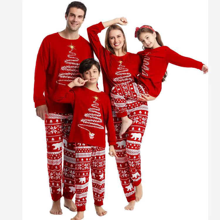 Matching Christmas Pajamas | Family | Soft Breathable Fabric | Loose Fit | Steven & Levon