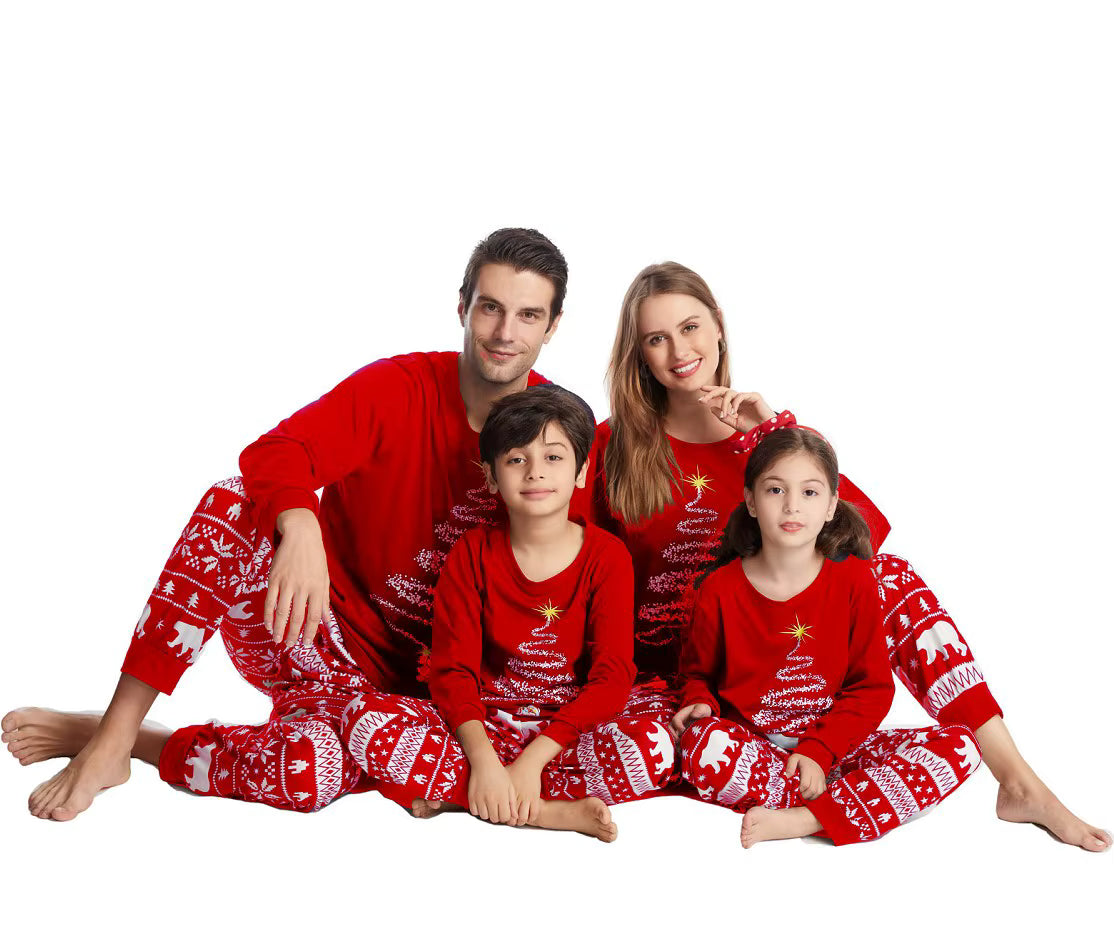Matching Christmas Pajamas | Family | Soft Breathable Fabric | Loose Fit | Steven & Levon