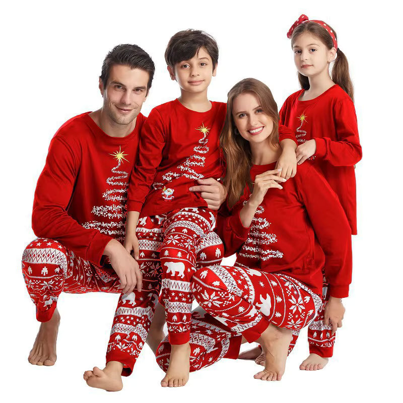 Matching Christmas Pajamas | Family | Soft Breathable Fabric | Loose Fit | Steven & Levon