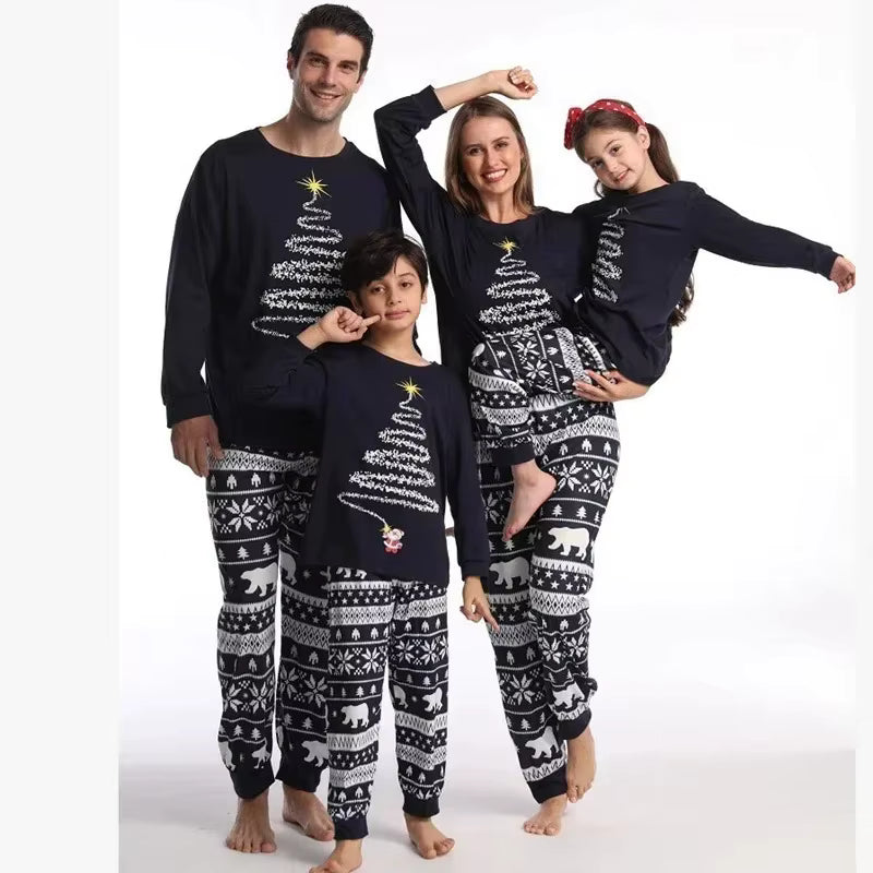Matching Christmas Pajamas | Family | Soft Breathable Fabric | Loose Fit | Steven & Levon