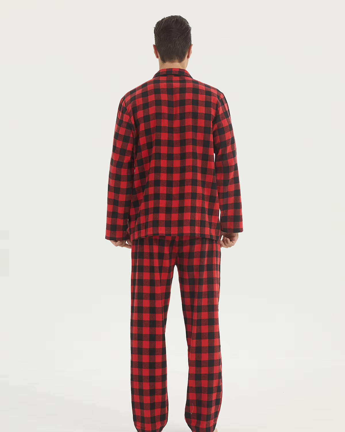 Plaid Sleepwear | Men's Pajama | Cotton Blend | Button-Down | Drawstring | Steven & Levon
