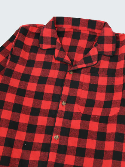 Plaid Sleepwear | Men's Pajama | Cotton Blend | Button-Down | Drawstring | Steven & Levon
