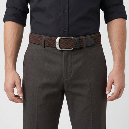 Flexstrap - Woven Elastic Pin-Buckle Belt  Everyday Casual Wear