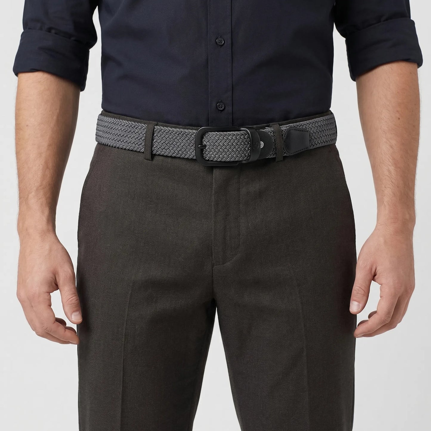 Flexstrap - Woven Elastic Pin-Buckle Belt  Everyday Casual Wear