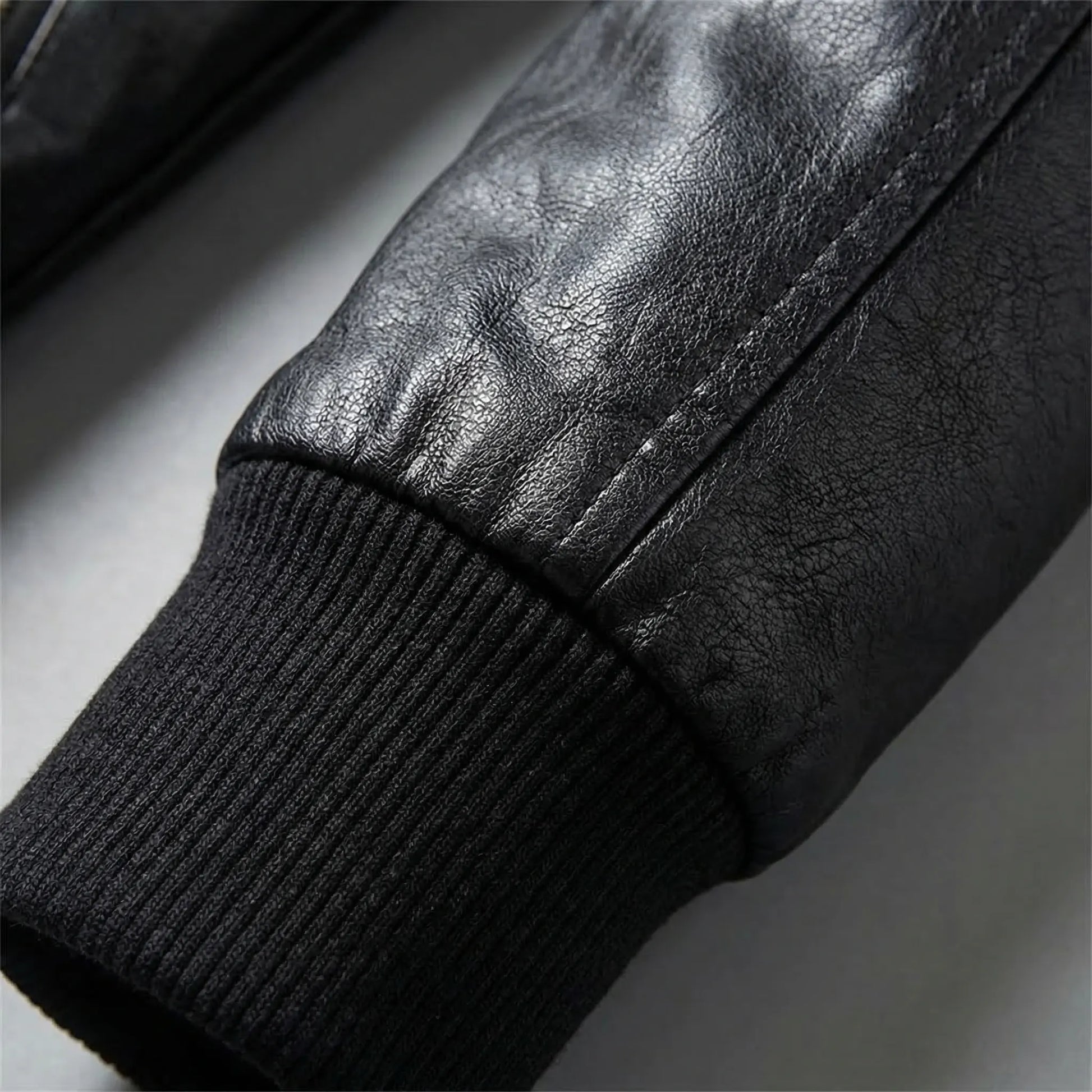 Flixton - Slim Fit Bomber Jacket With Fur Collar  Smart Casual Outings