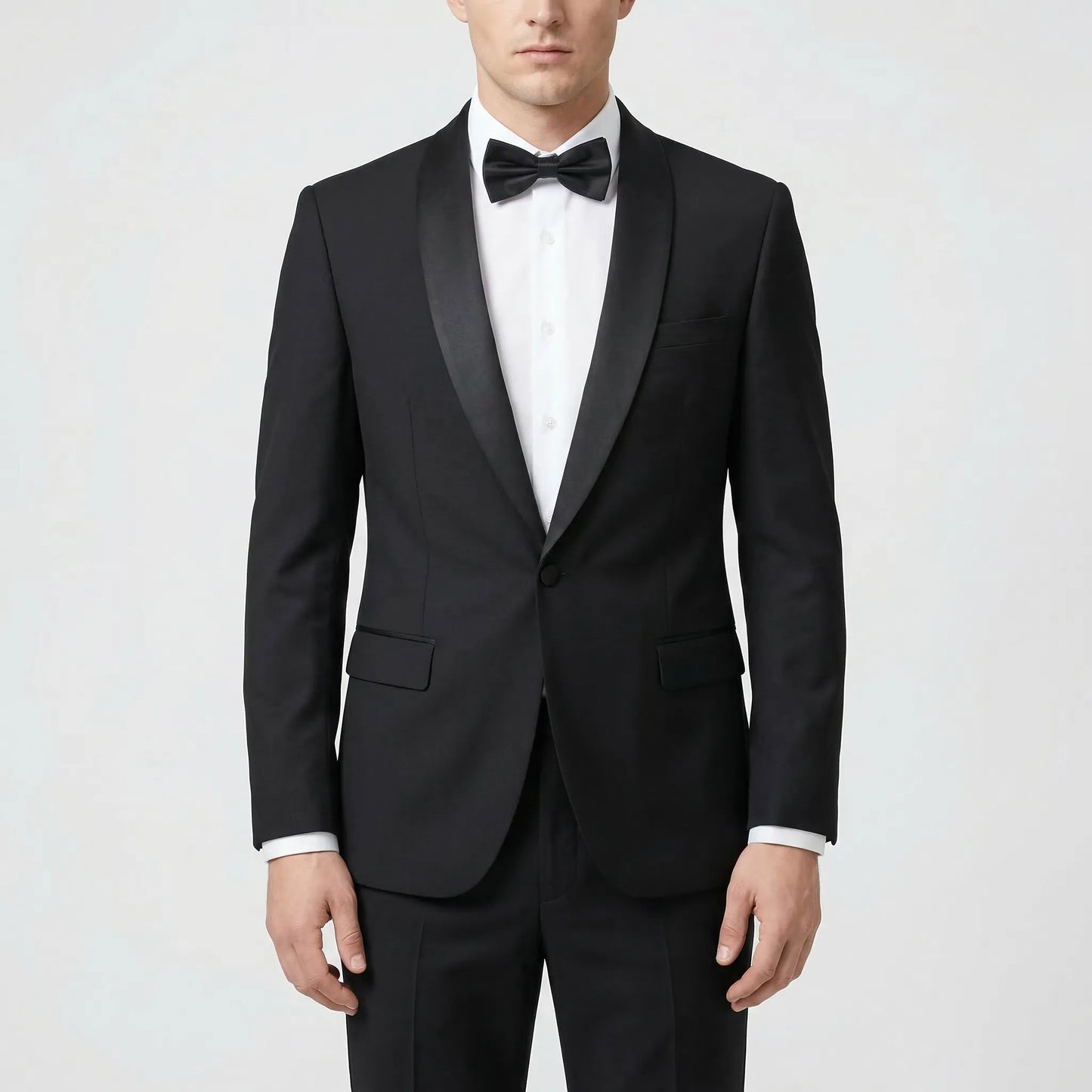 Formalux - Slim Fit Three-Piece Formal Suit  Wedding Day Attire