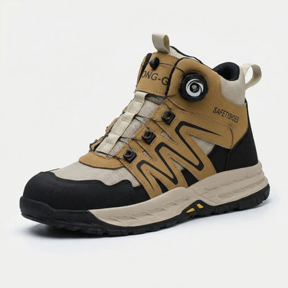 Fortrek - High-Top Reinforced Toe Work Boot  Workplace Foot Protection