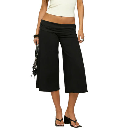 Gala Yoga Pants | Low Rise | Wide Leg | Stretchy Fabric | Steven & Levon