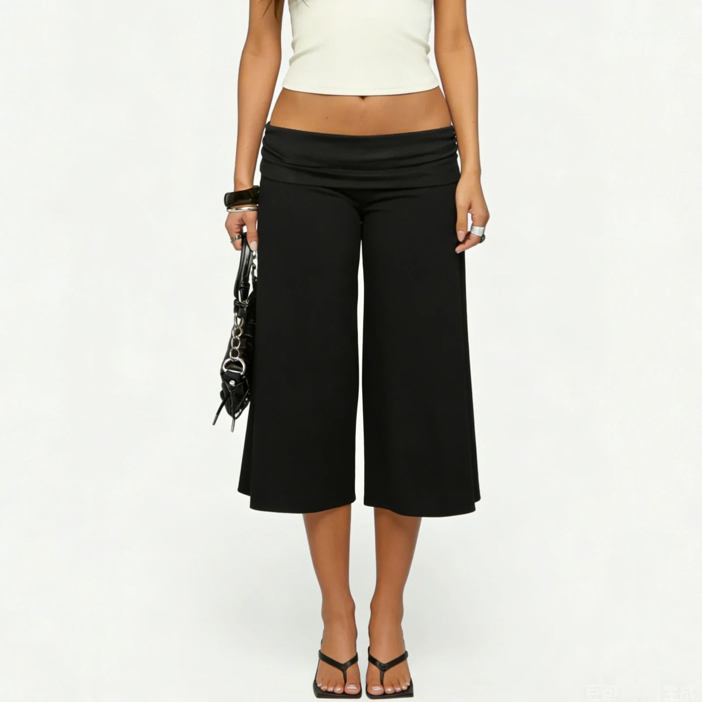 Gala Yoga Pants | Low Rise | Wide Leg | Stretchy Fabric | Steven & Levon
