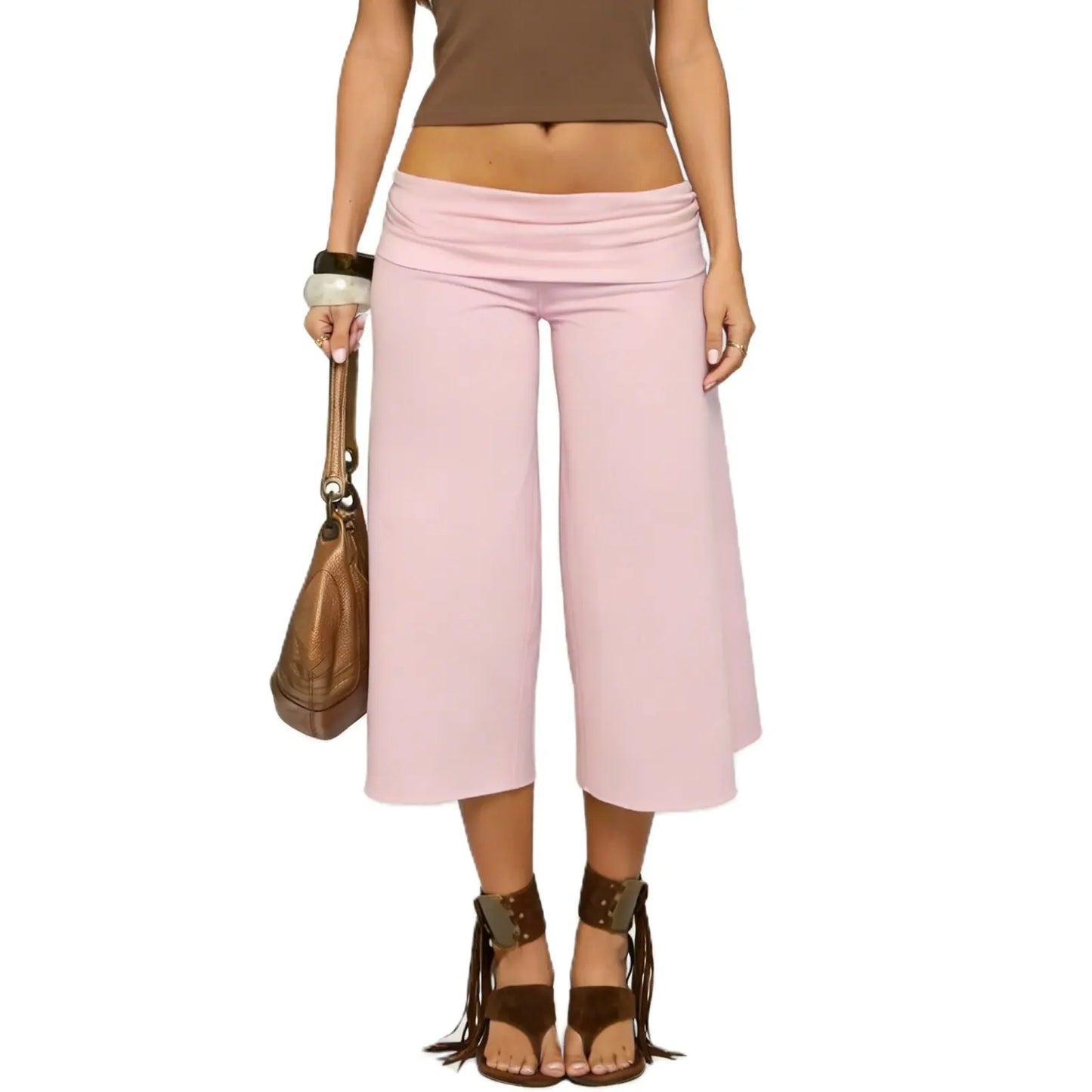 Gala Yoga Pants | Low Rise | Wide Leg | Stretchy Fabric | Steven & Levon