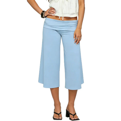 Gala Yoga Pants | Low Rise | Wide Leg | Stretchy Fabric | Steven & Levon