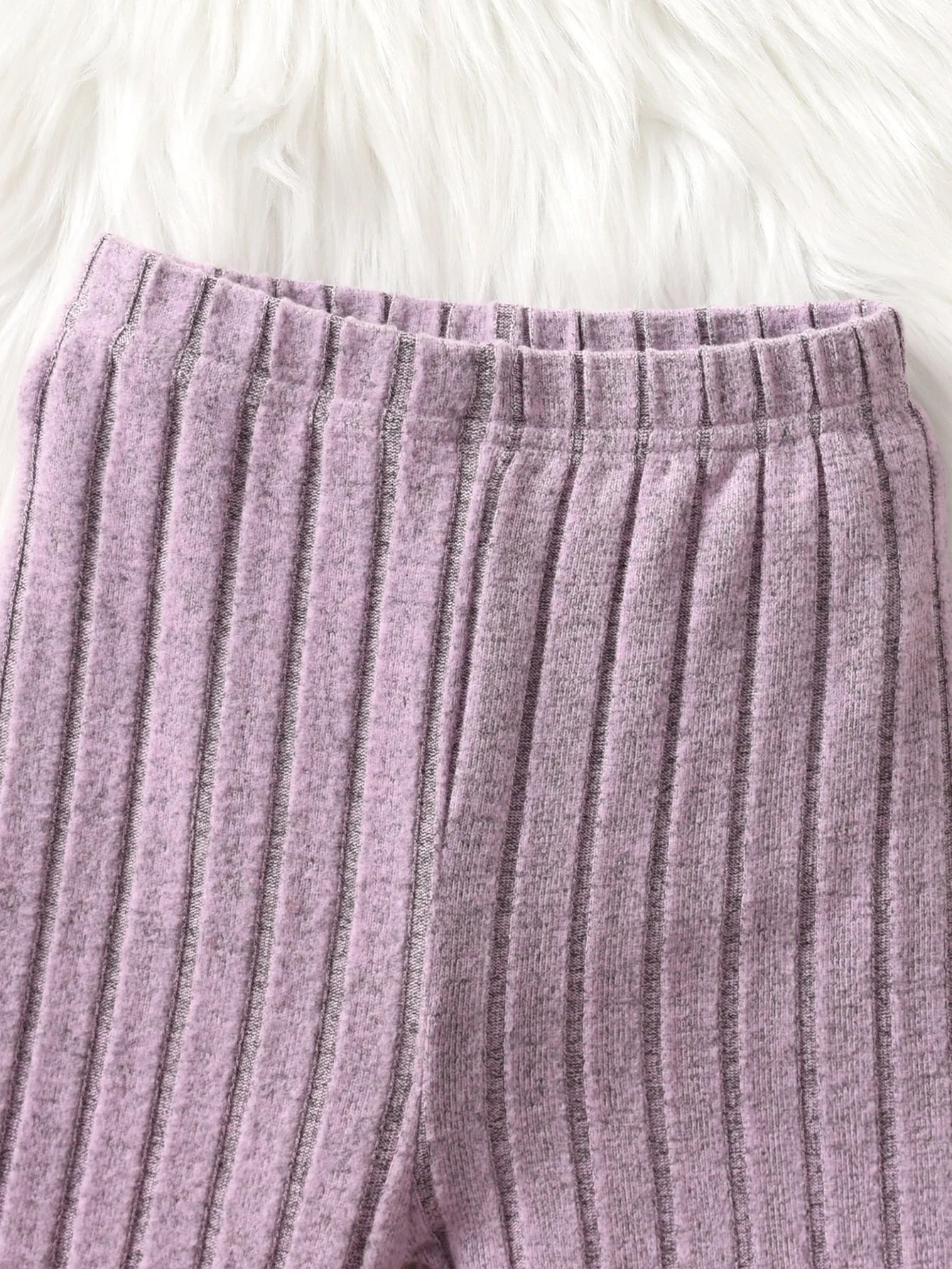 Gina | Girls Hoodie & Pants Set | Ribbed Knit | Embroidered 2-Piece Casual Outfit | Steven & Levon