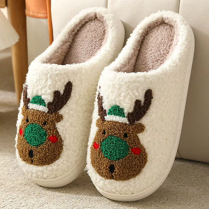 Winter Slippers | Plush | Warm & Breathable | PVC Soft Sole | Anti-Slip Indoor | Steven & Levon