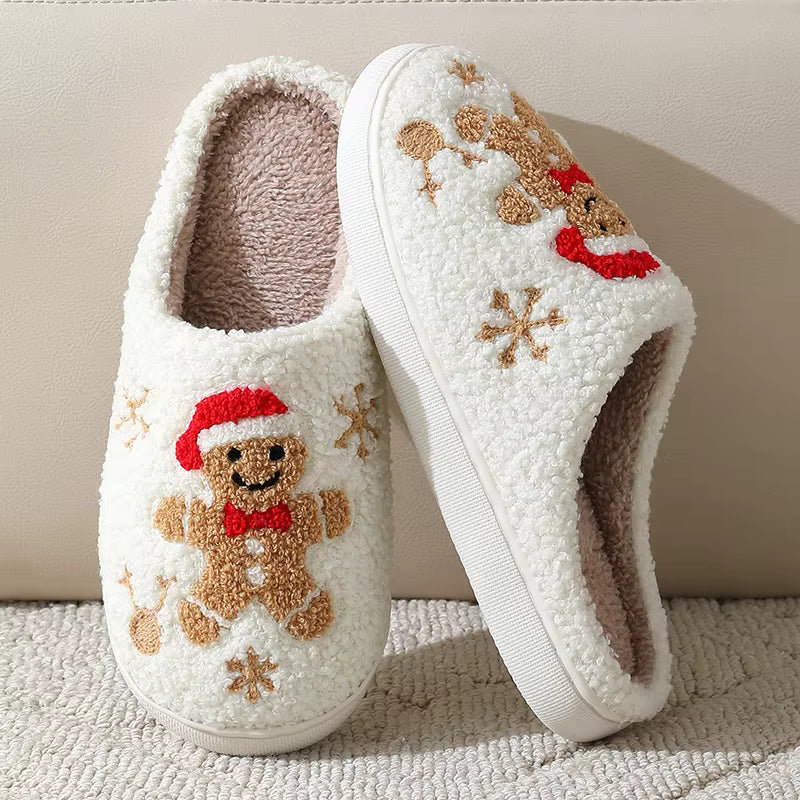 Winter Slippers | Plush | Warm & Breathable | PVC Soft Sole | Anti-Slip Indoor | Steven & Levon