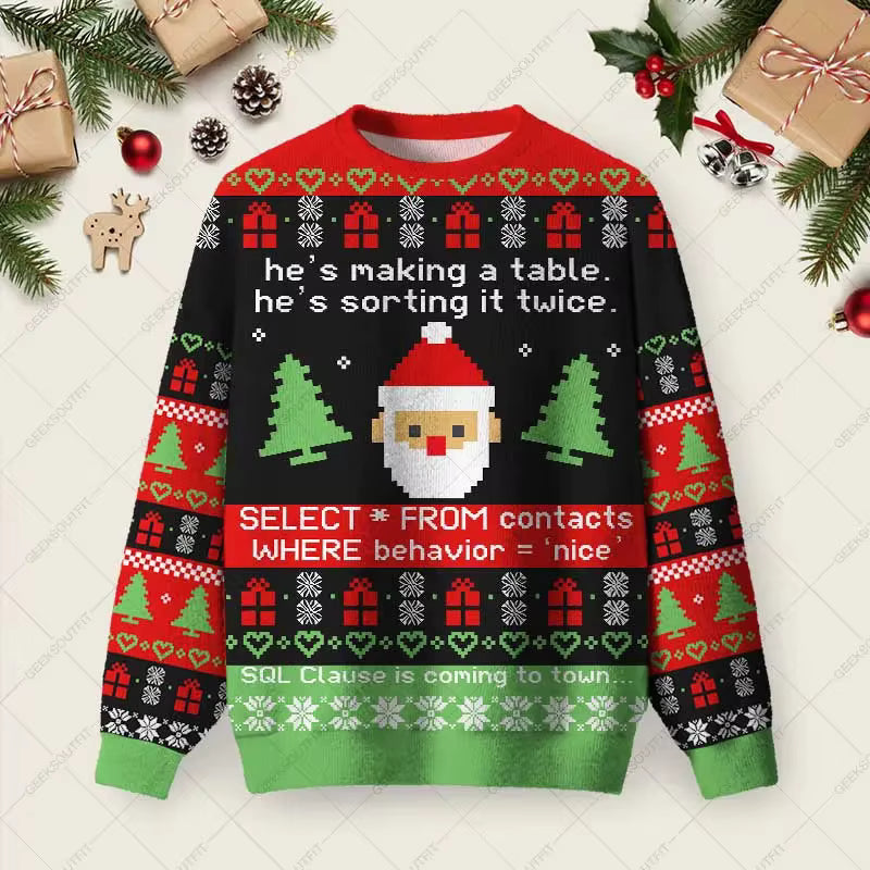 3D Gingerbread Sweatshirt | Unisex Cotton Blend | Festive Winter Pullover | Steven & Levon