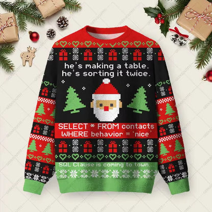 3D Gingerbread Sweatshirt | Unisex Cotton Blend | Festive Winter Pullover | Steven & Levon
